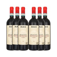 【宴请组合】玛希瓦尔普利切拉经典坡地红葡萄酒 750ml*6瓶