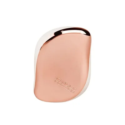 Tangle Teezer 豪华便携美发梳 玫瑰白金