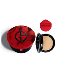【组合商品】Armani 阿玛尼「红气垫」粉盒（红雀石）空盒+阿玛尼红气垫轻垫菁华粉底液[粉芯]4号色（新款）