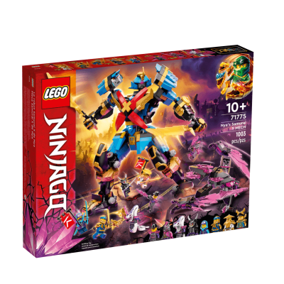 LEGO乐高妮雅的神秘武士 X 机甲拼插玩具71775（新旧包装随机发货）[PCS]