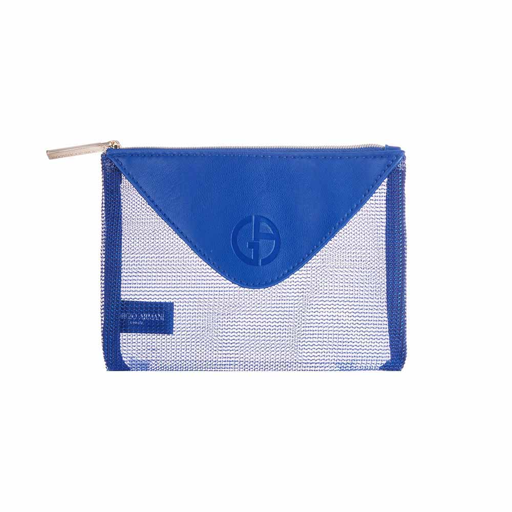 乔治·阿玛尼 阿玛尼（香化）阿玛尼蓝色化妆包（赠送品）1pc 蓝色/1pc