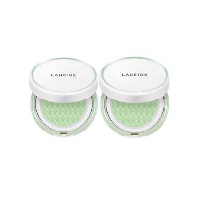 Laneige 兰芝雪纱修颜气垫隔离霜60号 两件套装 15g*2正装+15g*2替换装