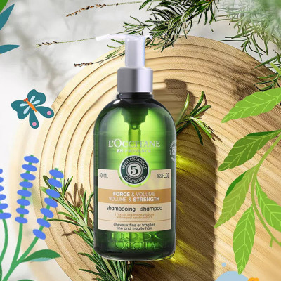 欧舒丹 5合1草本菁纯强韧丰盈洗发露 500ml