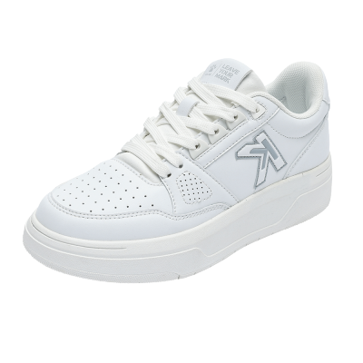 卡尔美 V90经典复古板鞋 38/白色