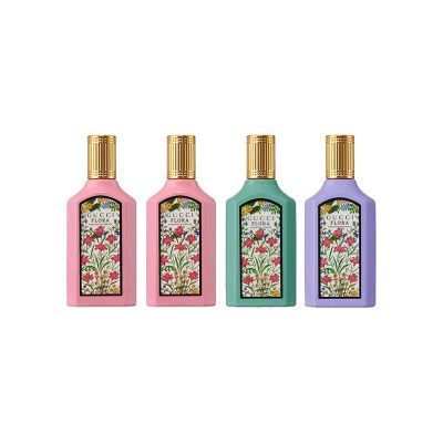 古驰 女士香水迷你套装 茉莉香水5ML+栀子香水 5ML*2+木兰香水 5ML/清新花香调