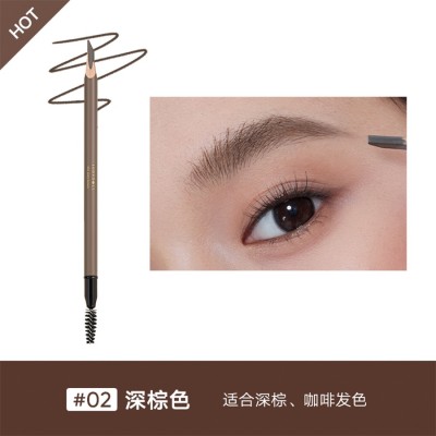 橘朵柔焦雾感塑型眉笔 #02深棕1.8g[#02深棕色]
