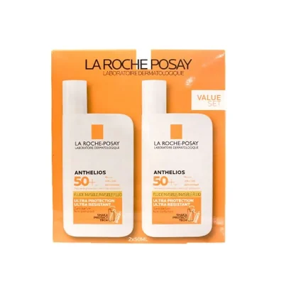 LA ROCHE POSAY理肤泉特护轻盈防晒乳套装   2*50ml