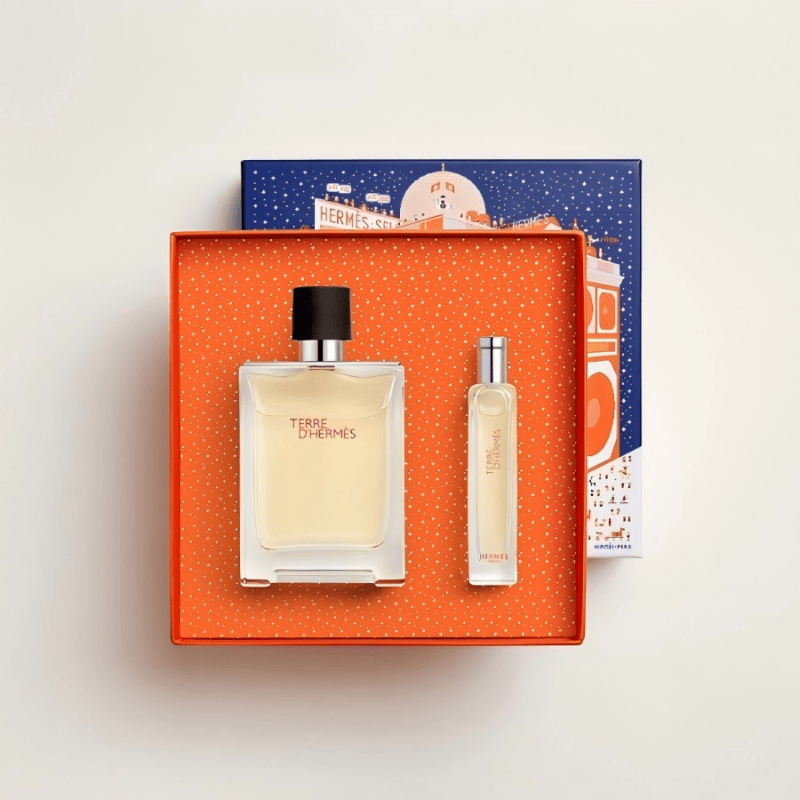 【圣诞礼盒】爱马仕大地淡香水组合装 100mL+15mL