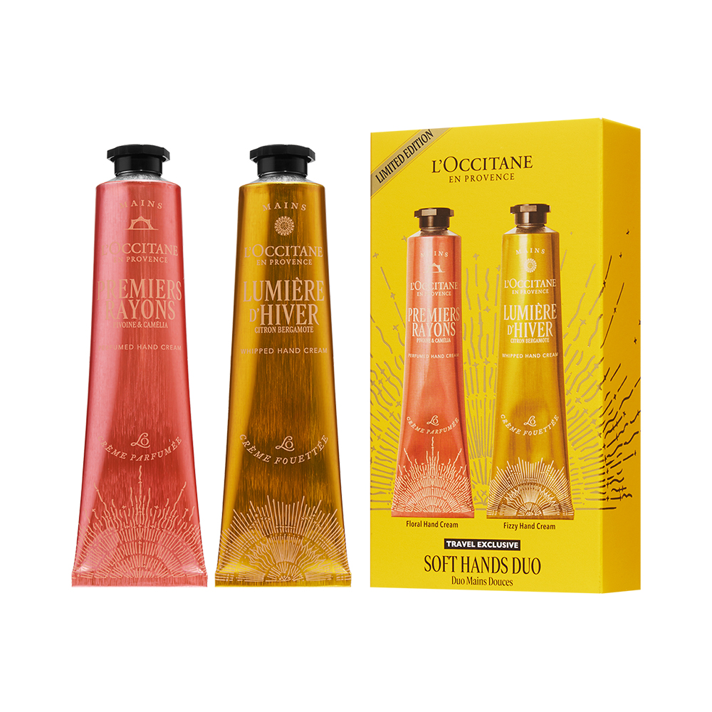 欧舒丹 黎明山茶香及午後柑橘香潤手霜兩支裝 （75ml+70ml）