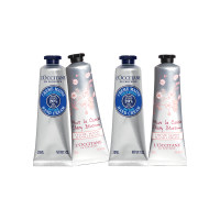 欧舒丹 精选护手霜四件装（兔年限定版） 乳木果30ml*2+樱花30ml*2