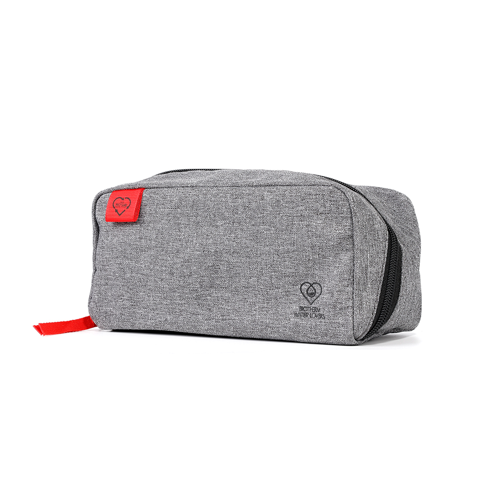 碧欧泉 布艺灰色化妆包（赠送品）1pc