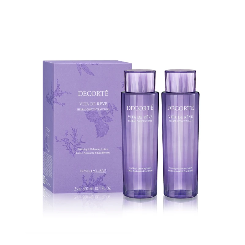 DECORTE黛珂草本植萃精华水 300ml*2（紫苏水）