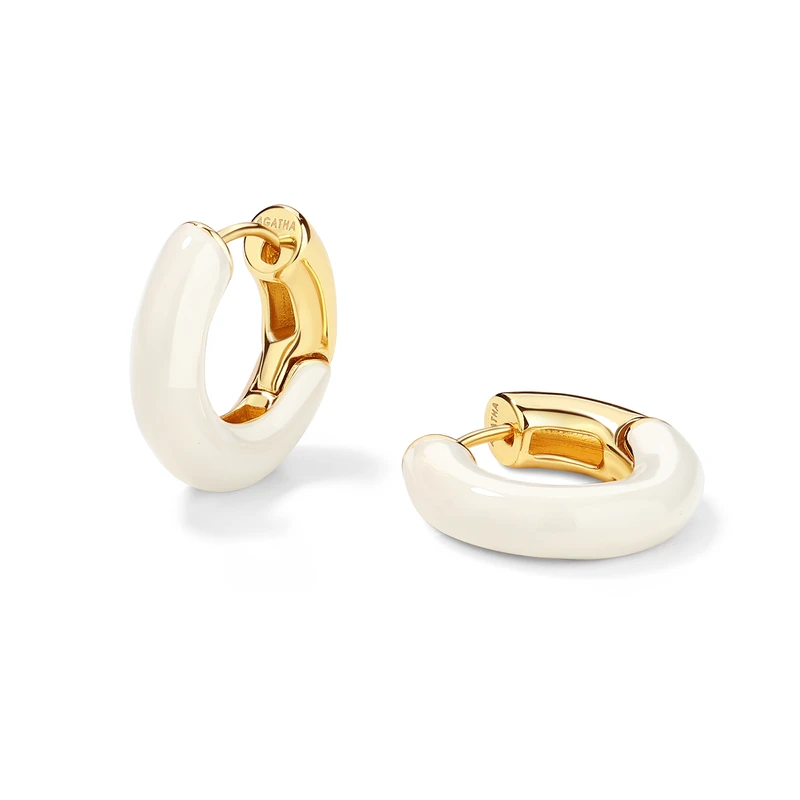 Agatha瑷嘉莎里奥系列珐琅耳饰02380158-094-TU