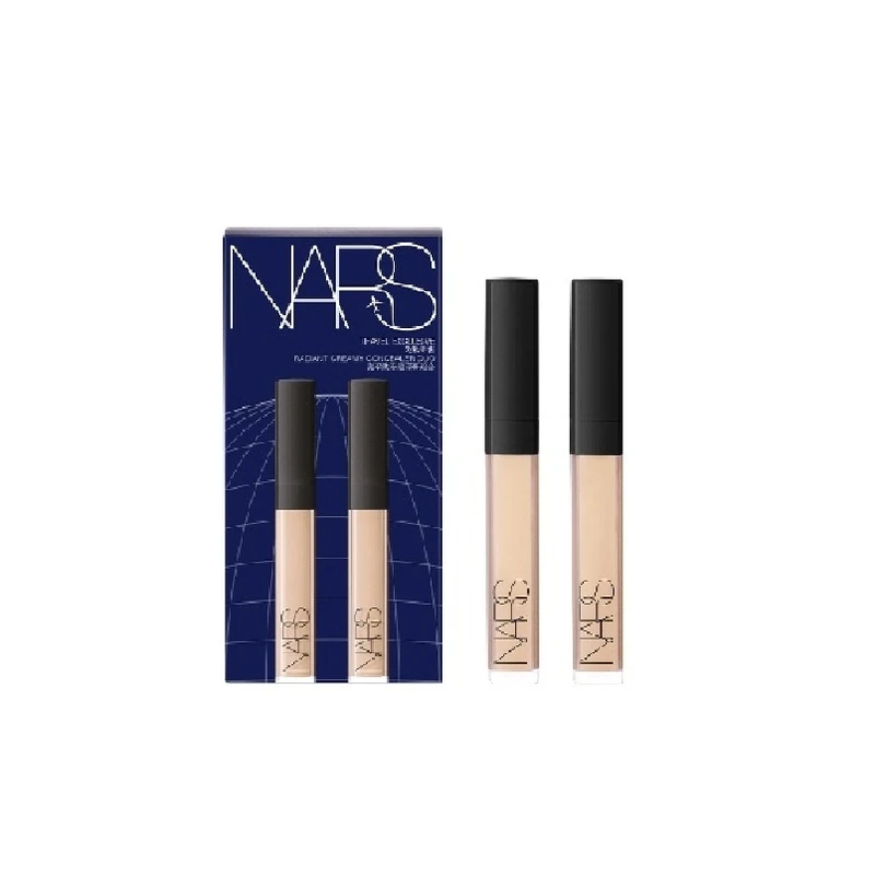 NARS纳斯 亮采柔滑遮瑕膏组合6ml*2  VANILLA香草粉色