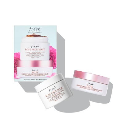 馥蕾诗玫瑰润泽保湿日夜面膜套装 100ml+35ml*2