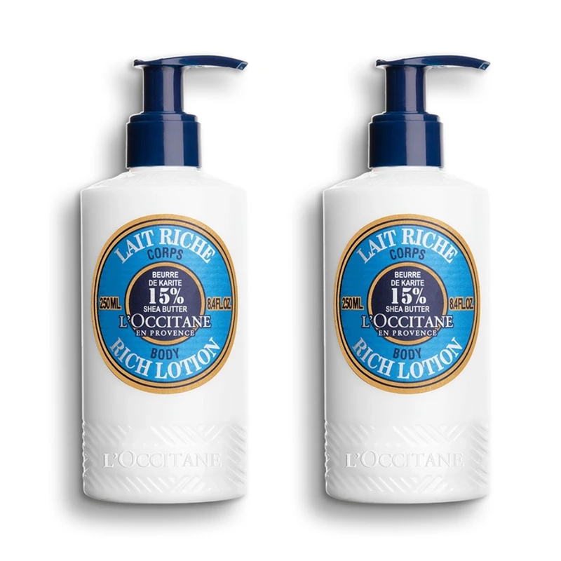 L'OCCITANE欧舒丹乳木果身体润肤露250ml*2