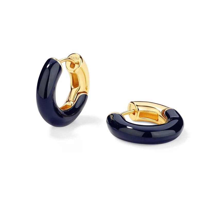 Agatha瑷嘉莎里奥系列珐琅耳饰02380158-109-TU