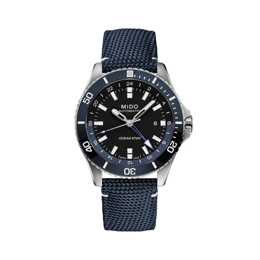 Mido 美度领航者系列双时区防水机械男士腕表