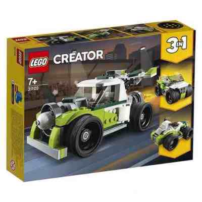 LEGO 乐高火箭飞车拼插玩具