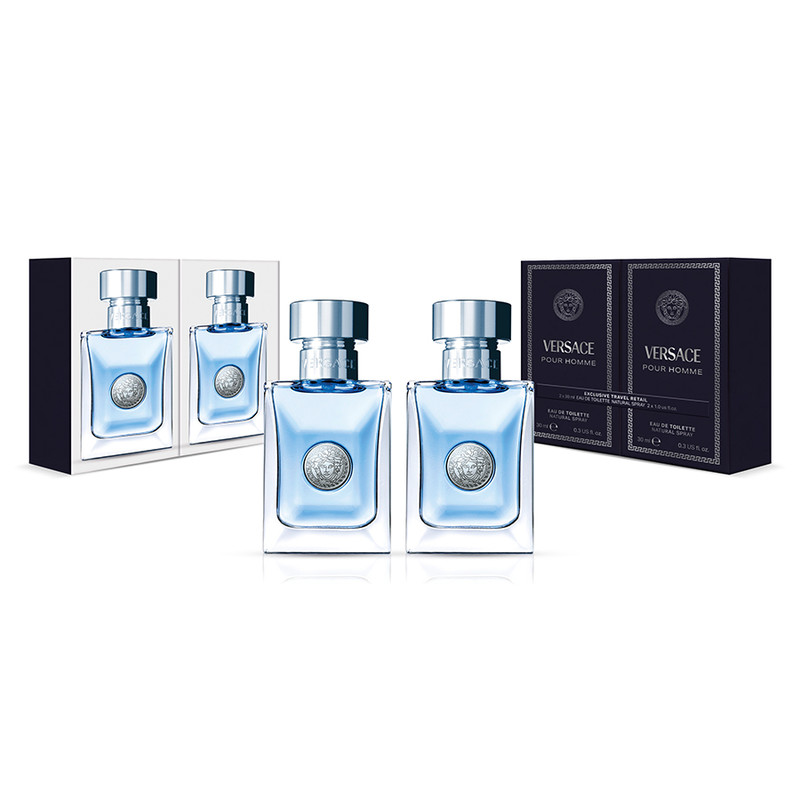 范思哲 VERSACE 同名男士香水套装 30ml*2