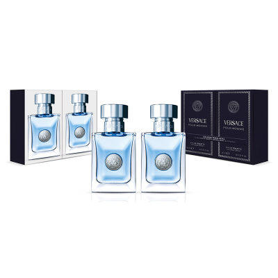 范思哲 VERSACE 同名男士香水套装 30ml*2