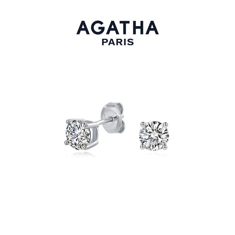 Agatha瑷嘉莎人鱼之泪银制耳饰02320188-136-TU