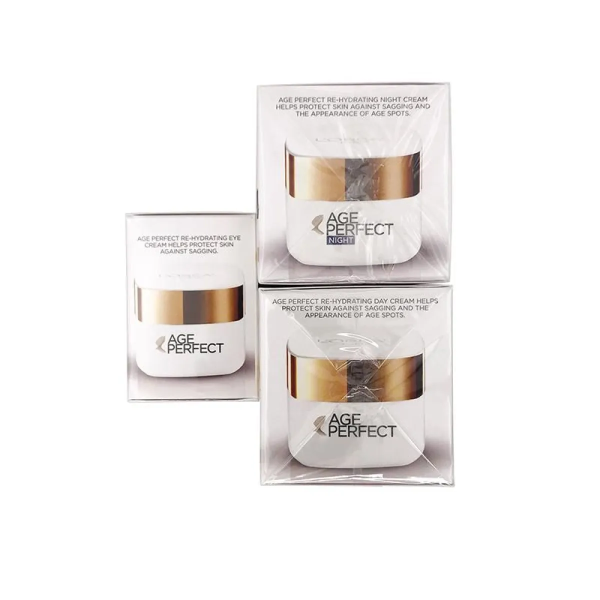 欧莱雅金致臻颜套装 50ml*2+15ml