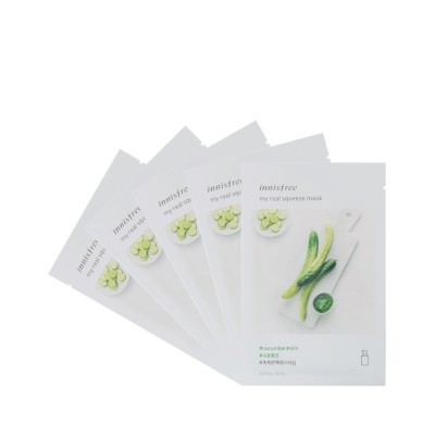 innisfree/悦诗风吟真萃鲜润面膜-青瓜 20ML*20片
