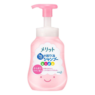 日本KAO花王新款儿童泡沫植物柔顺洗发水300ml[300ml ]