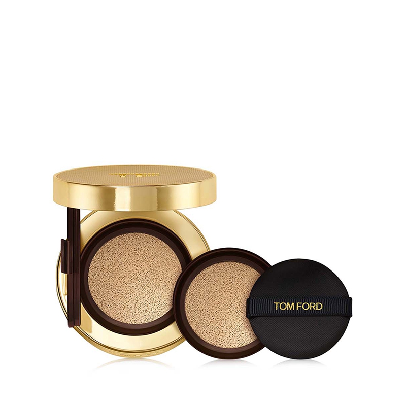 【特卖商品】Tom Ford 汤姆福特奢金柔光气垫粉底液 SPF50/PA++++ 套装 - 1.4 暖调骨瓷 暖调二白 BONE 12g*2（产品限用日期最早为2025年04月01日）[深圳]