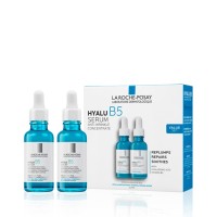 LA ROCHE-POSAY 理肤泉B5小蓝瓶玻尿酸抗皱精华两瓶装 修复保湿积雪草 30ML*2