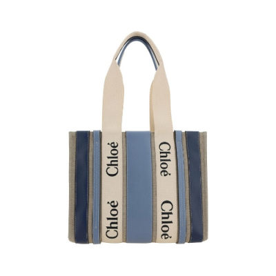 蔻依 Chloe女士单肩背包CHC24US383M92484 蓝色