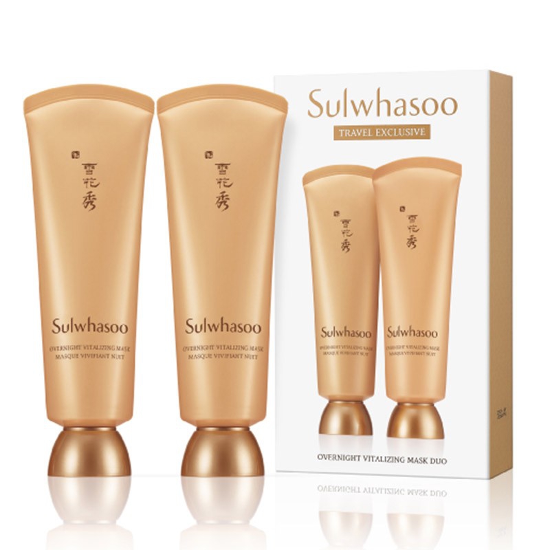 【特卖商品】Sulwhasoo 雪花秀与润夜间修护面膜两件套（产品限用日期最早为2025年04月01日） 120ML*2