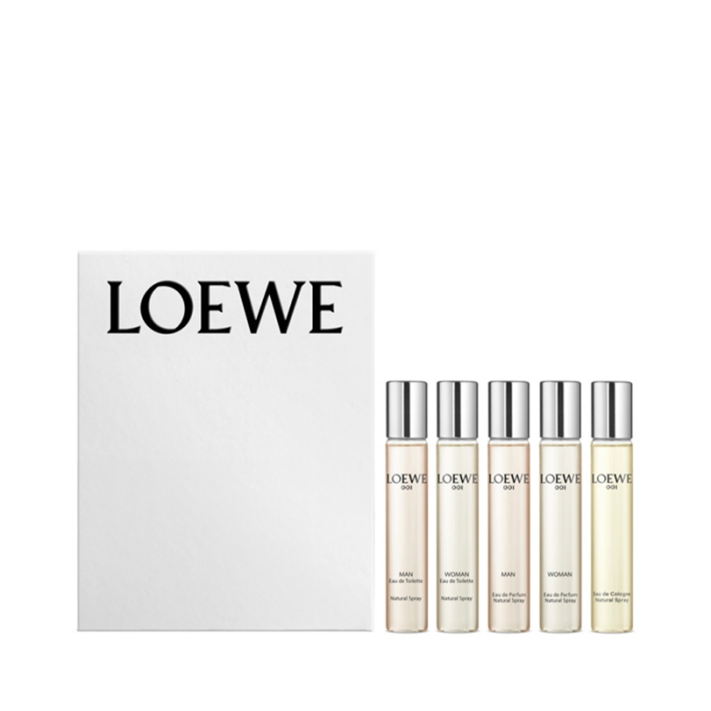 【特卖商品】LOEWE Perfumes 罗意威001 香水体验组（产品限用日期最早为2025年04月01日） 15ML*5