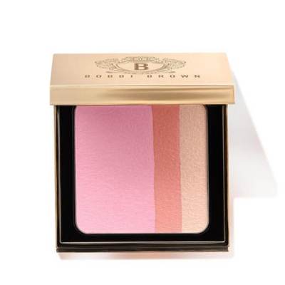 Bobbi Brown 芭比波朗盈亮三色腮红盘3号色 6.6g