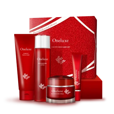 MEISHOKU 明色Oneluxe奢华护肤套装100g+150ml+45g+18g