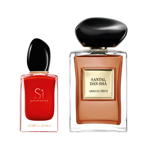 【组合商品】阿玛尼迷情挚爱女士香水50ml+贵族清新香氛(檀香)100ml