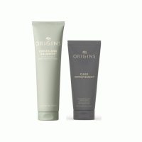 【组合商品】Origins悦木之源洁面套组 祛痘泥膜75ml + 均衡泡沫新洁面慕斯 150ml