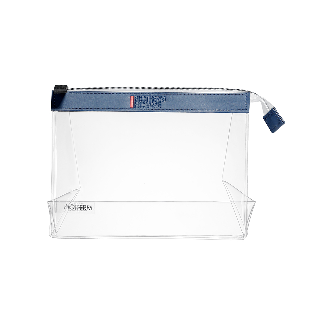 碧欧泉 深蓝色透明飞行化妆包（赠送品）1pc