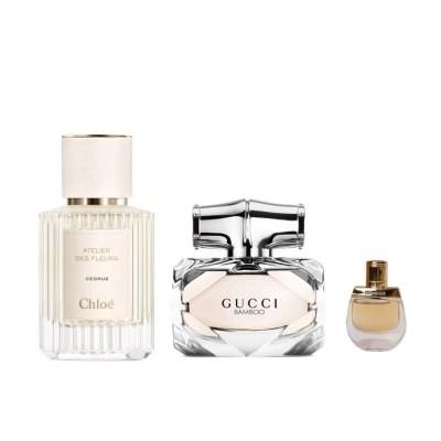 【618精选】蔻依北国雪松50ml+古驰竹韵女性淡香氛50ml 50ml+50ml
