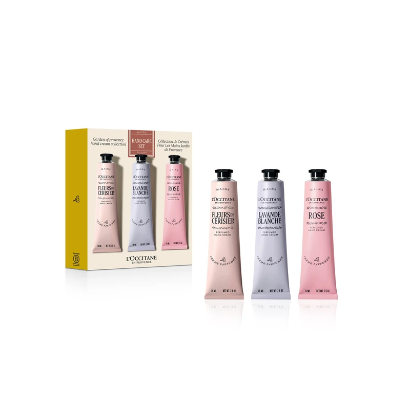 L'OCCITANE欧舒丹普罗旺斯花园润手霜75ml*3