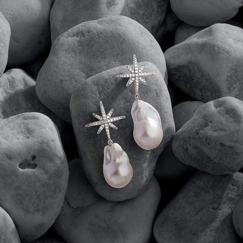 APM Monaco银制耳饰AE13453XPL