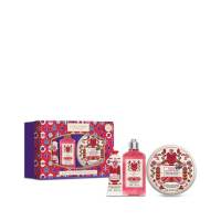 欧舒丹玫瑰蜜桃香氛身体套装（节日限定） 30ml+250ml+125ml