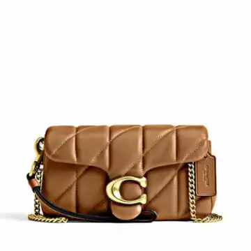 COACH 蔻驰绗缝TABBY斜挎腕包18号