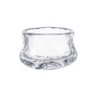 浦 硫石 古法琉璃初雪迷你杯杯子（茶杯/酒杯）（一只） 透明[透明 ]