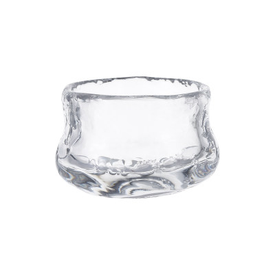 浦 硫石 古法琉璃初雪迷你杯杯子（茶杯/酒杯）（一只） 透明[透明 ]