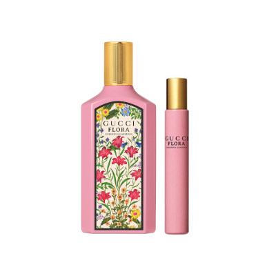 古驰 绮梦栀子香型女士香水春季礼盒装 套装/东方型花香调 100ml+7.4ml