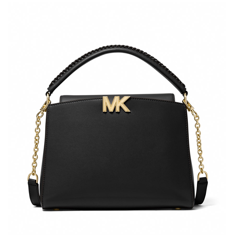 michael kors 迈克高仕karlie 中号皮质手提包