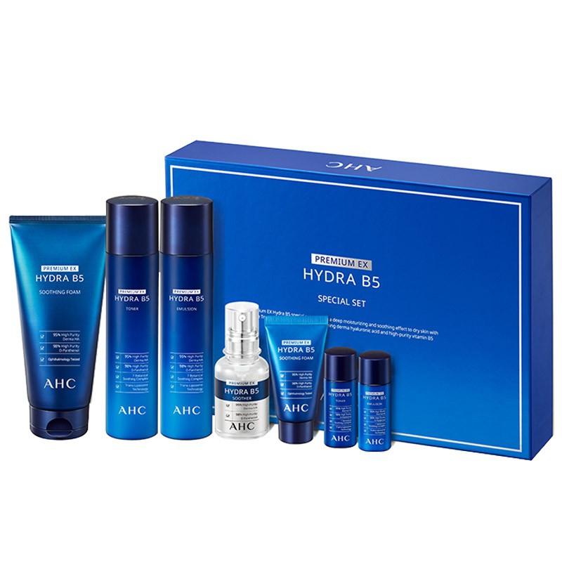 爱和纯专研b5玻尿酸水盈护肤套装