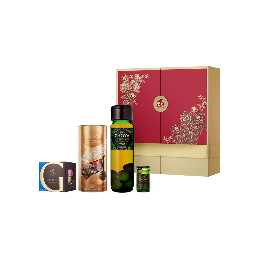 歌帝梵 瑞士莲 俏雅 2023新年心意礼盒 575g+700ml(赠送50ml)